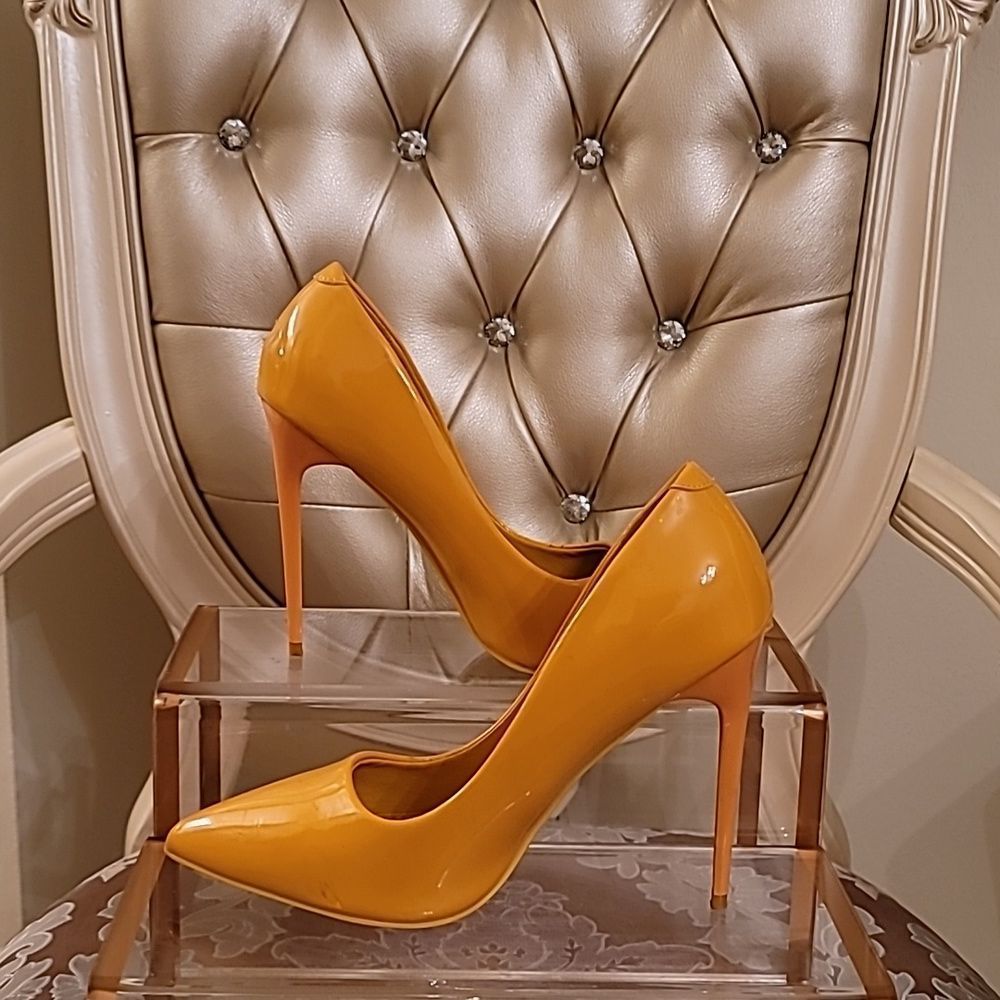 Classy Beast Fashion Yellow Heels